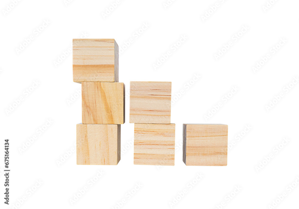 Wooden geometric shapes cube for conceptual design. Education game. isolated on a white background.PNG Wooden geometric shapes cube for conceptual design. Education game. isolated on a white background.PNG