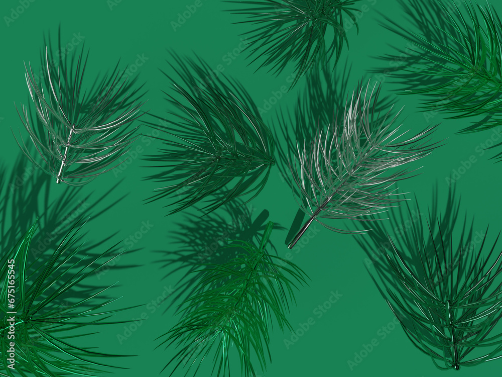 Obraz premium Christmas tree branches