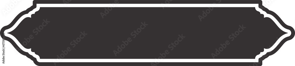 Islamic window frame. Indian and Arabic design with ornament for banner background. Turkish ribbon template. Muslim oriental sale sticker and header for text. Islamic window frame. Indian and Arabic design with ornament for banner background. Turkish ribbon template. Muslim oriental sale sticker and header for text.