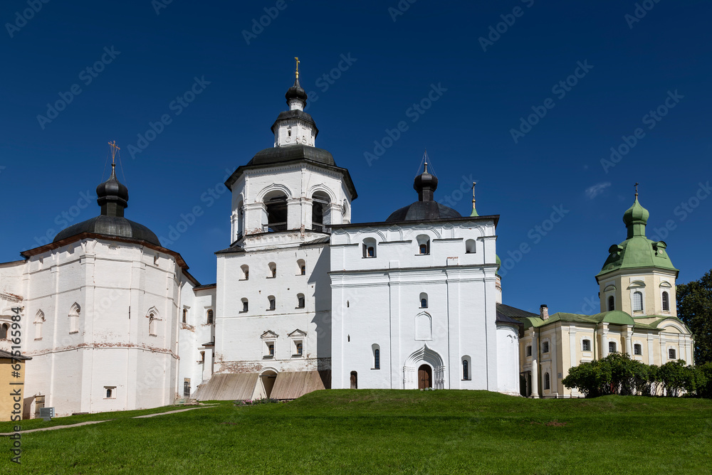 The architectural ensemble of the Kirillo-Belozersky monastery. Kirillov, Vologda region, Russia