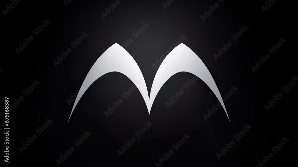 white on black background minimalist (generative ai) white on black background minimalist (generative ai)
