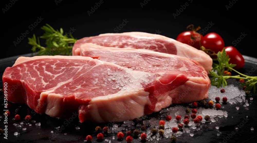 raw pork