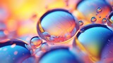 abstract clean macro background macro illustration nature natural, blue air, liquid oxygen abstract clean macro background macro