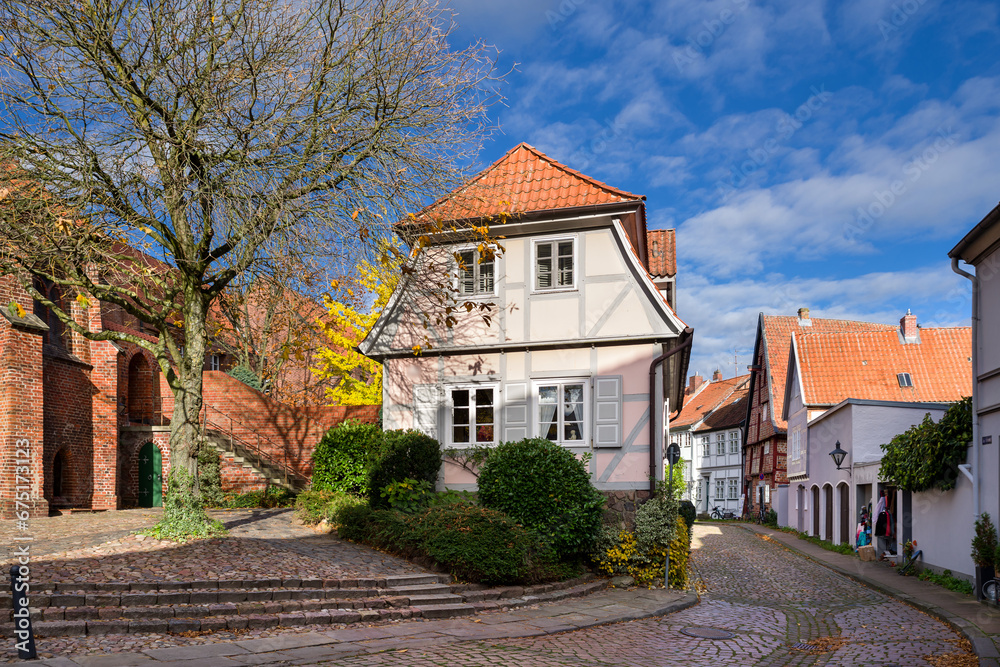 Lüneburger Altstadt bei der Michaeliskirche