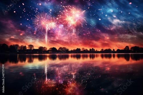 Fireworks - Generative AI © Sidewaypics