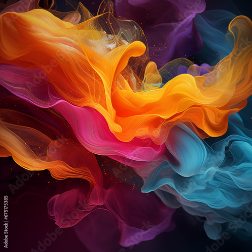 background abstraction red blue green orange colours colourful wallpaper