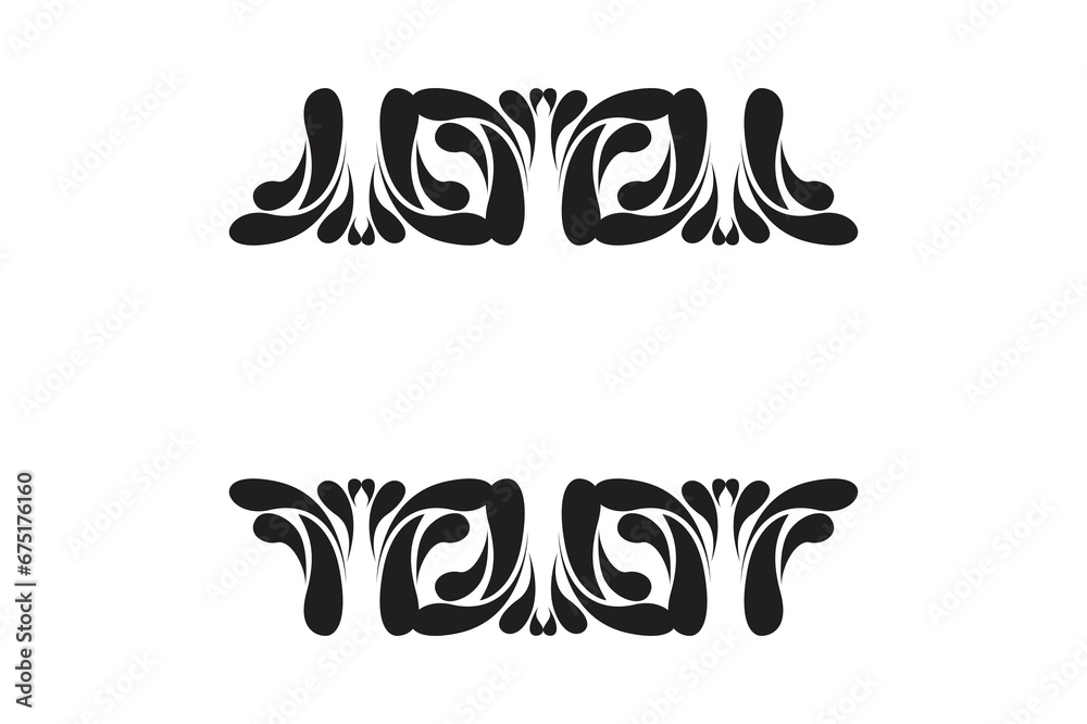 Liquid Ornament Border With Transparent Background Liquid Ornament Border With Transparent Background