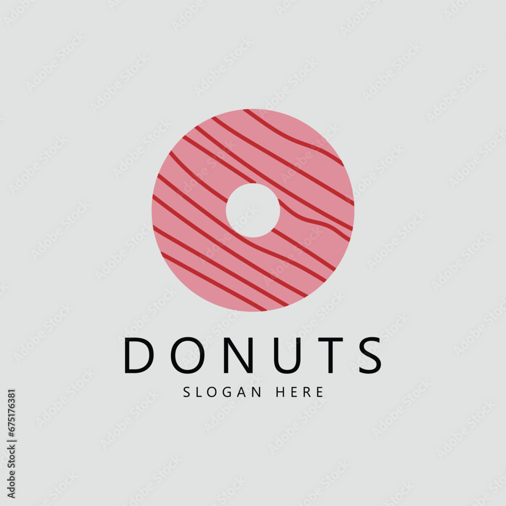 donuts vector illustration logo template icon graphic design donuts vector illustration logo template icon graphic design