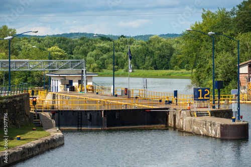 Lock 18 Along the Historic Lake Erie Canal photo