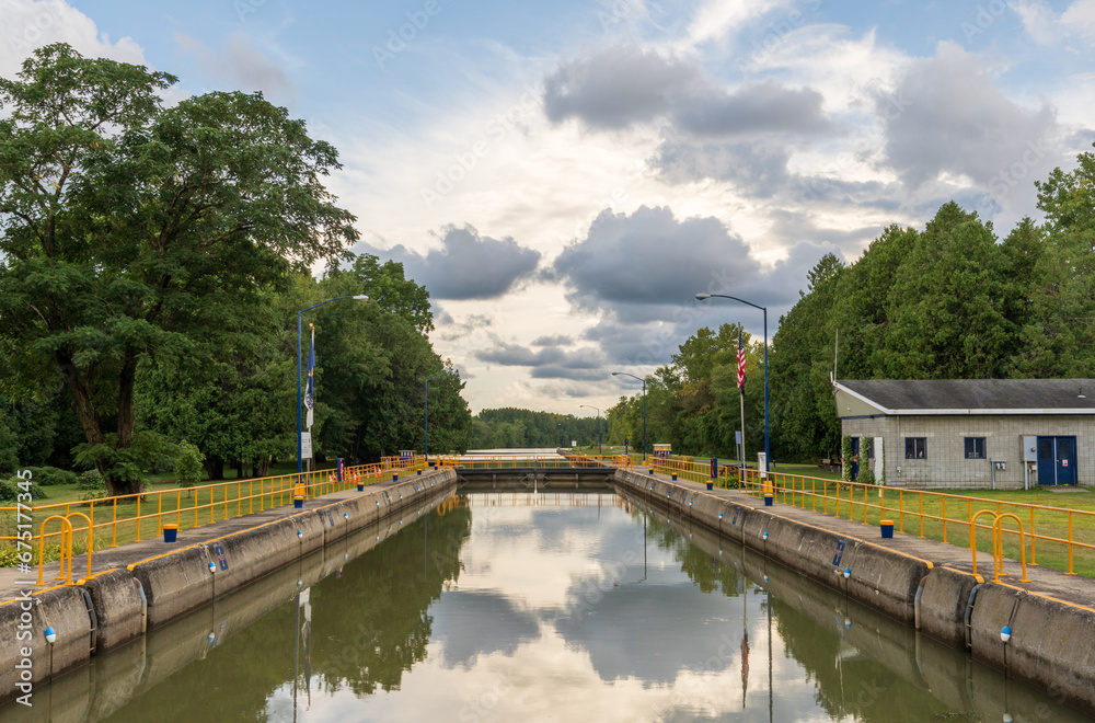 Historic Lock #C-9 in Upstate New York