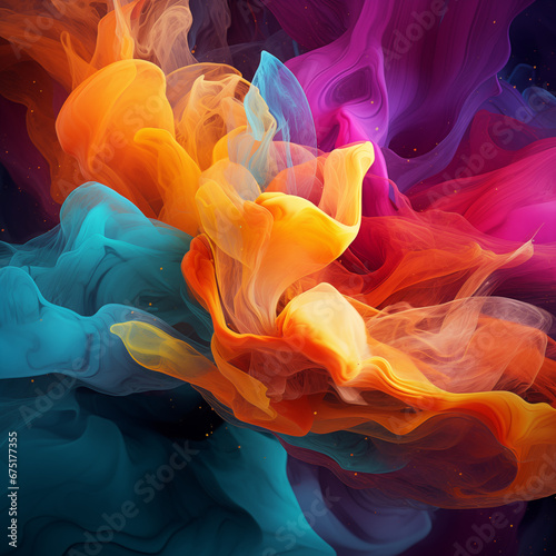background abstraction red blue green orange colours colourful wallpaper