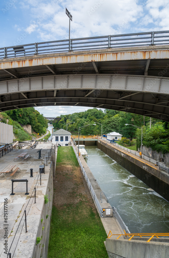 The Lock at Lockport Historic Erie Canal Park
