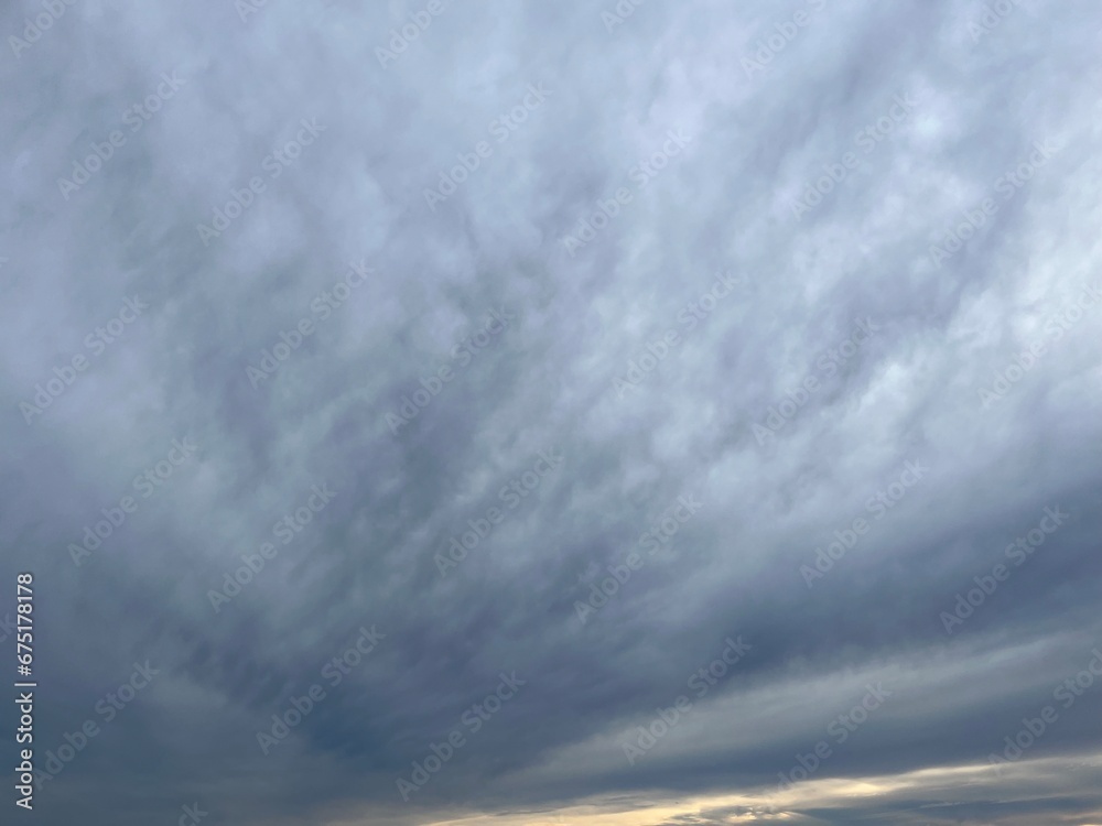 Fototapeta premium Grey cloud in the sky, natural sky background