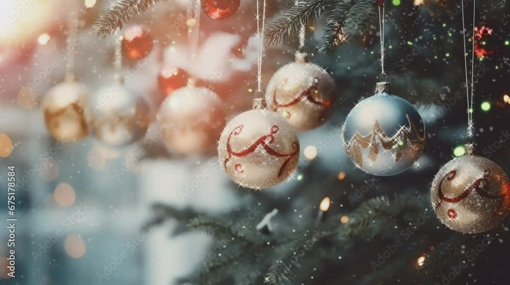 animated christmas background