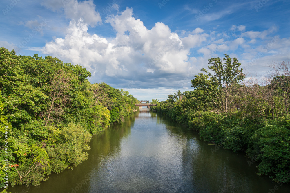 The Genesee Valley Park in New York State