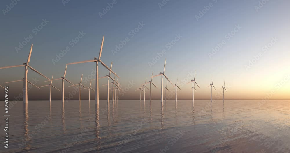 Loop Wing Windmill rotating wind power machine as renewable alternate green energy ...