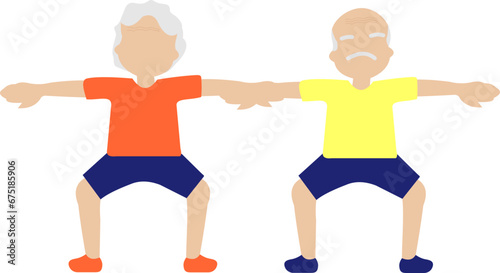 A Happy Old Couple