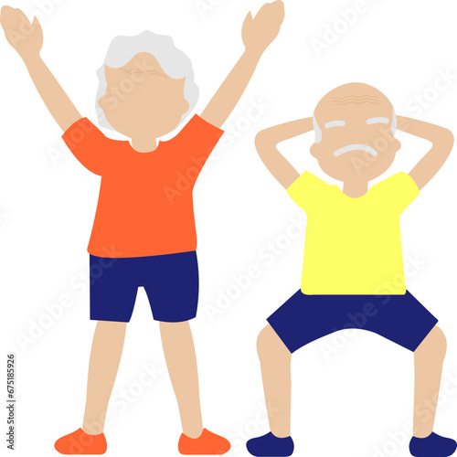 A Happy Old Couple