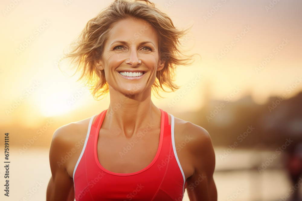 Young healthy and fit woman doing sport, jogger running outdoor. healthy lifestyle Young healthy and fit woman doing sport, jogger running outdoor. healthy lifestyle