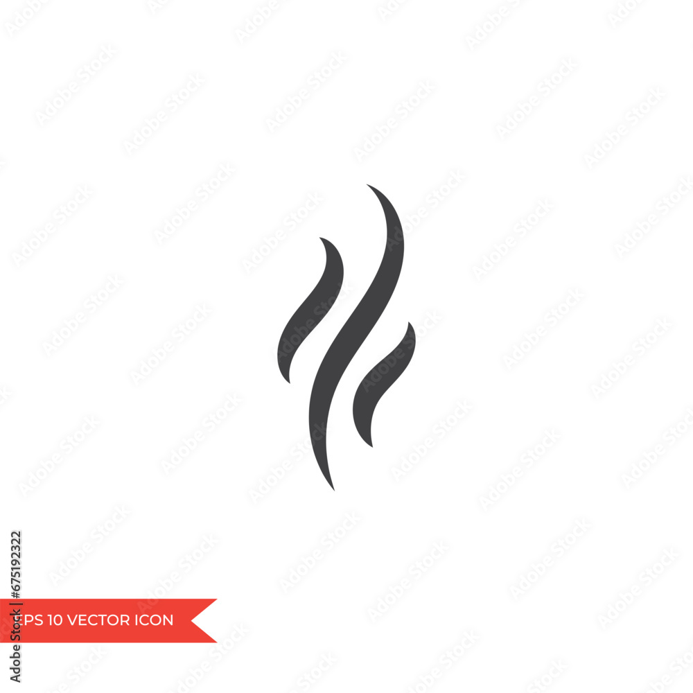 Smell icon. Hot aroma, stink, cooking steam, smelling, vapor, smoking Smell icon. Hot aroma, stink, cooking steam, smelling, vapor, smoking