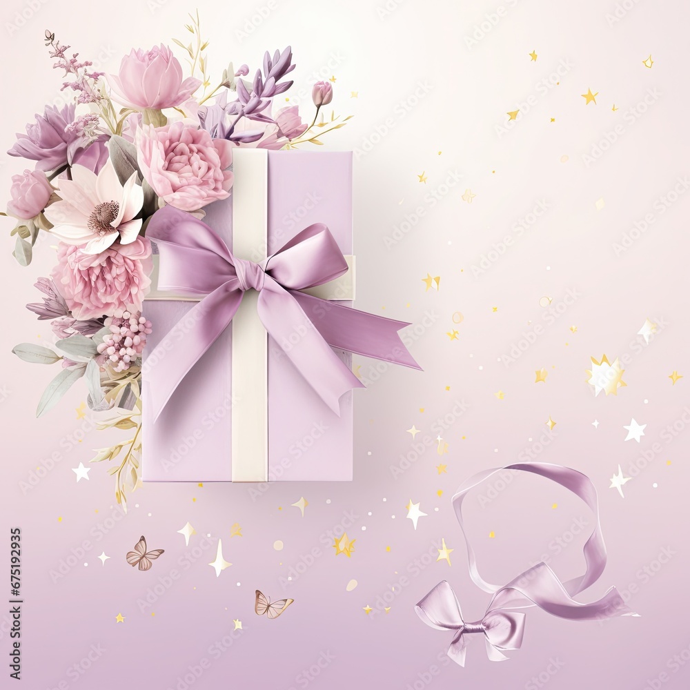 Cake and Flowers Celebration Card Cake and Flowers Celebration Card
