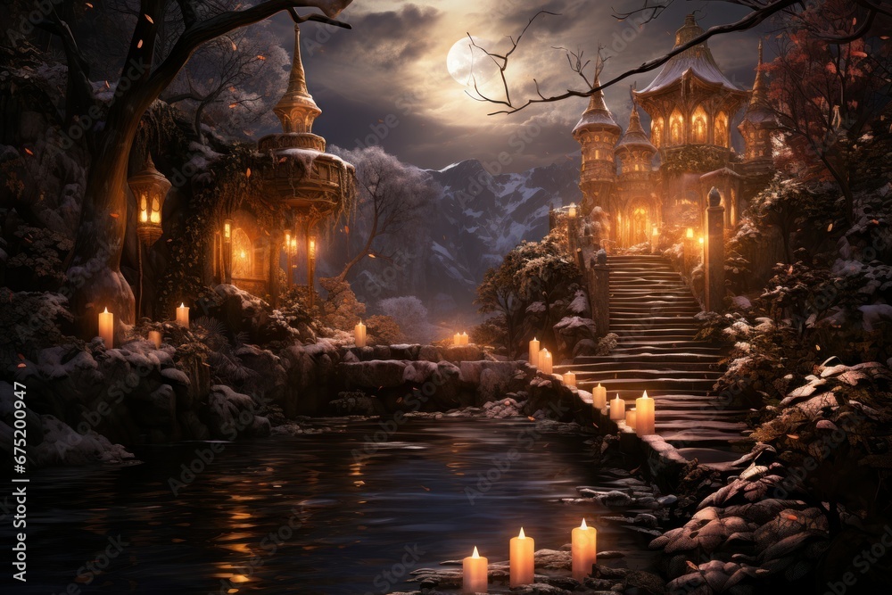 Candlelit Scenes - Generative AI Candlelit Scenes - Generative AI