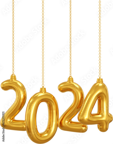 hanging 2024 new year