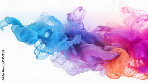 Abstract colorful Smoke