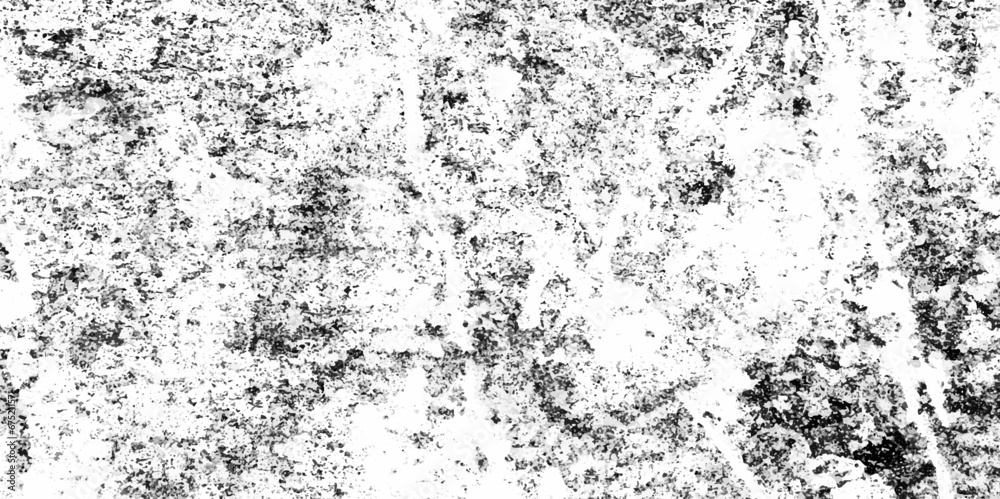 Abstract background. Monochrome texture.Monochrome background of cracks, scuffs, chips, stains, ink spots, lines. Dark design background surface. Gray printing element.