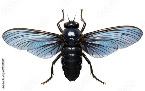 Cicada Close-Up on Transparent PNG