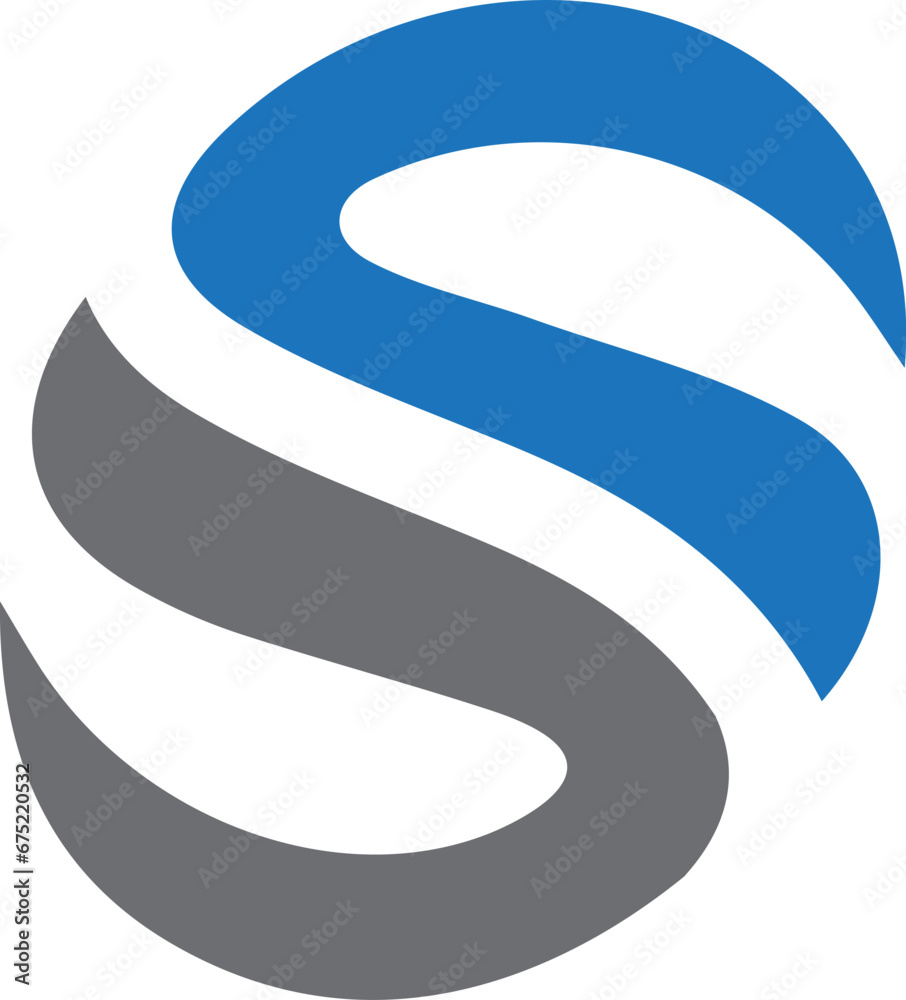SS logo design vector template SS logo design vector template