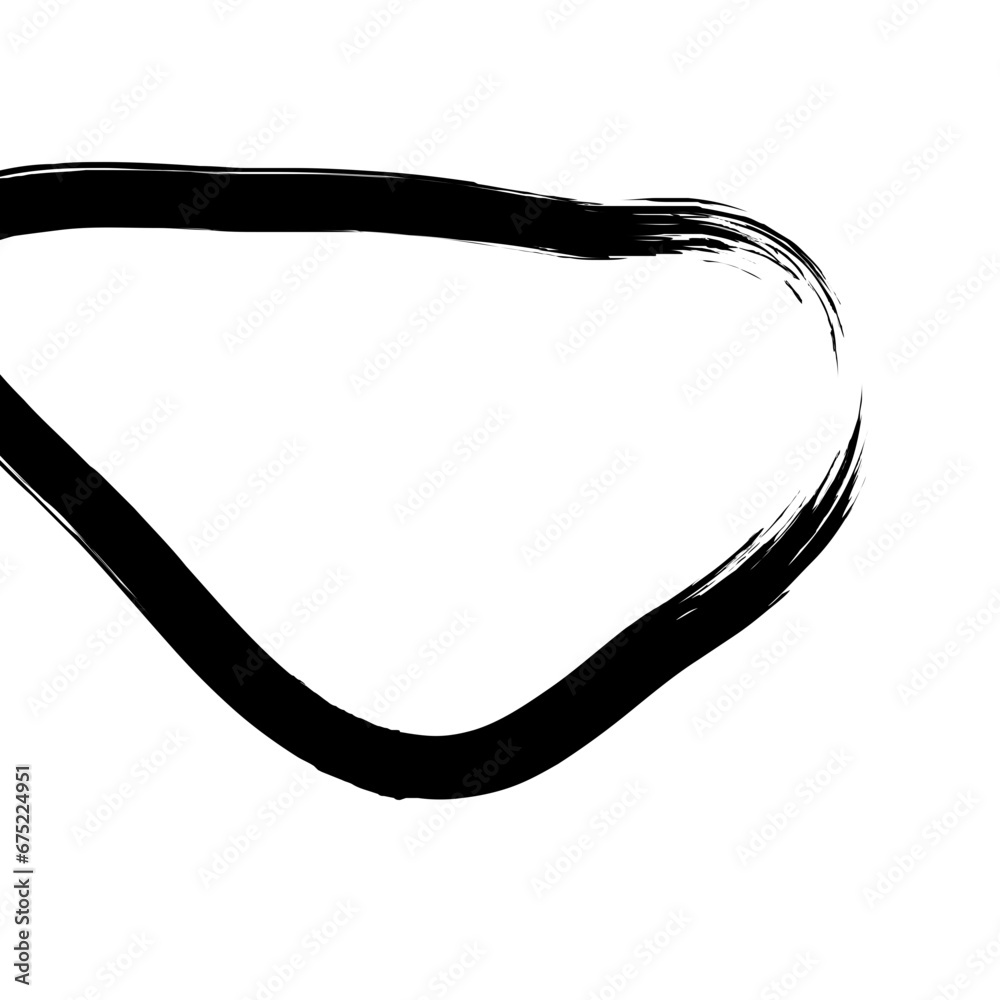 Grunge Abstract Hand Drawn Fluid Stroke Line Shape Grunge Abstract Hand Drawn Fluid Stroke Line Shape