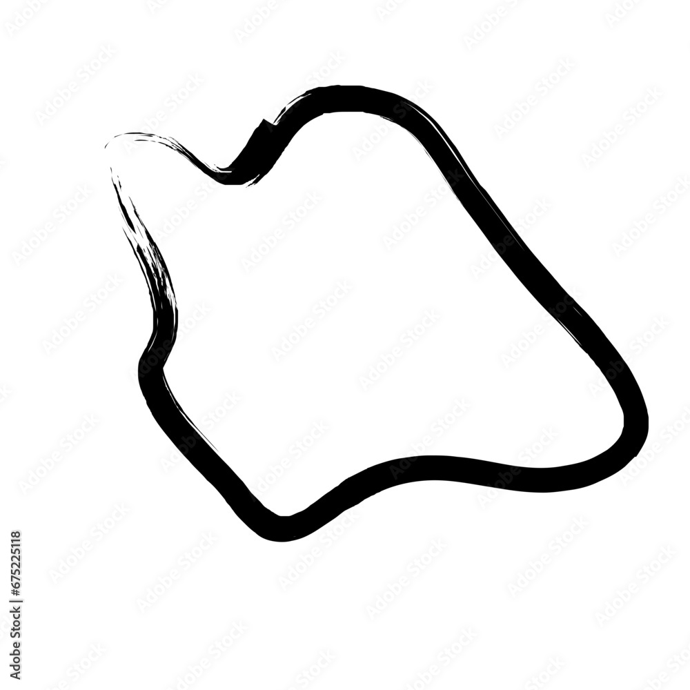 Grunge Abstract Hand Drawn Fluid Stroke Line Shape Grunge Abstract Hand Drawn Fluid Stroke Line Shape