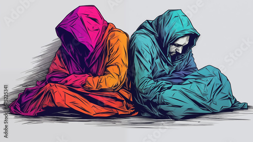 Faces of Poverty: Bridging the Divide, AI Generative