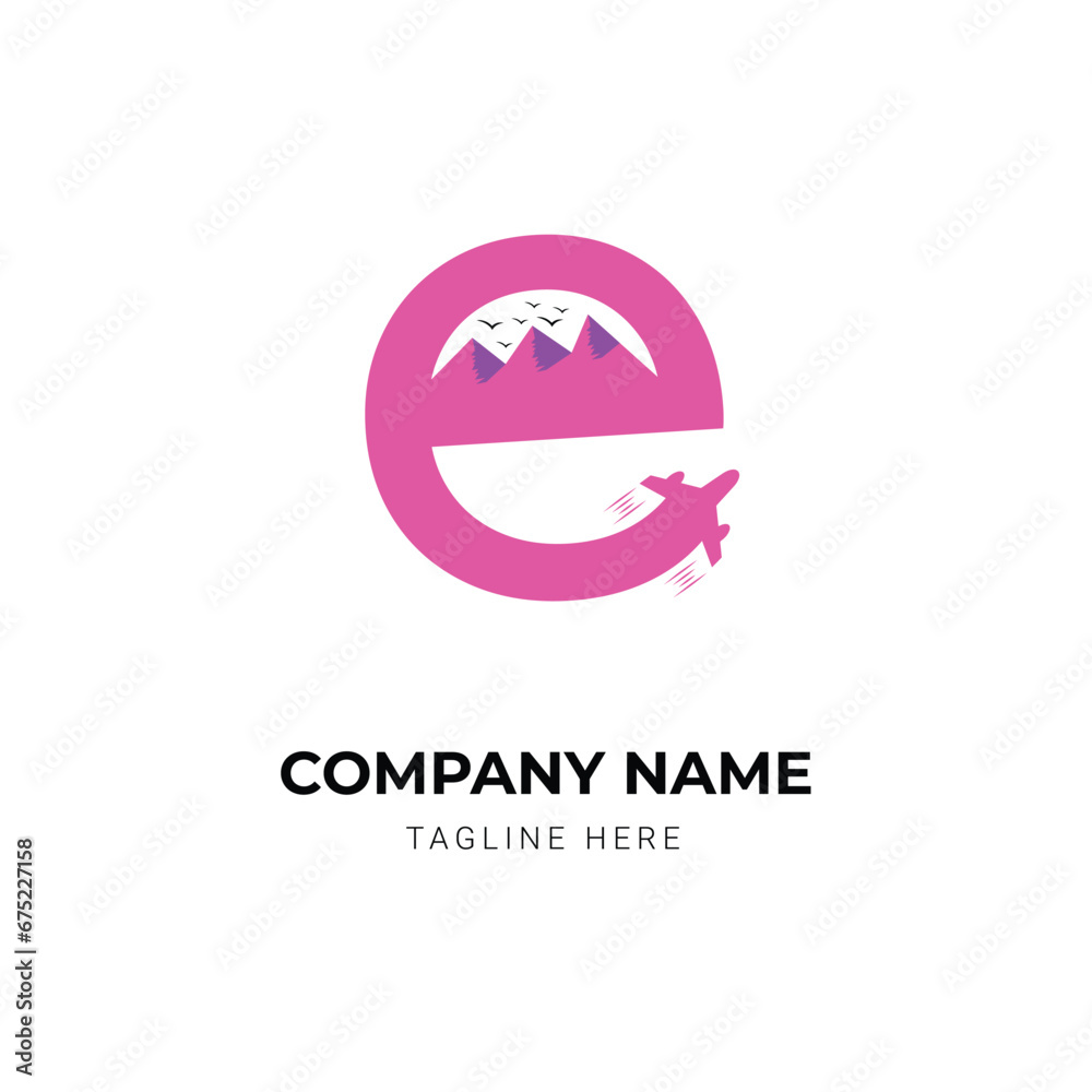 creative travel agency logo design template creative travel agency logo design template