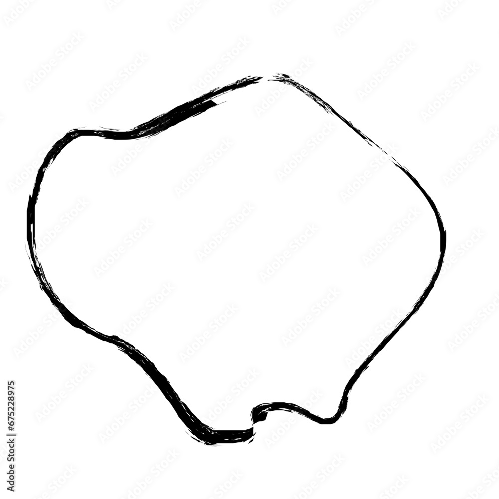 Grunge Abstract Hand Drawn Fluid Stroke Line Shape Grunge Abstract Hand Drawn Fluid Stroke Line Shape