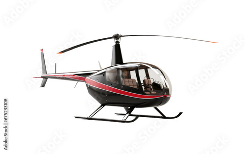 Robinson R44 Raven Compact on Transparent Background