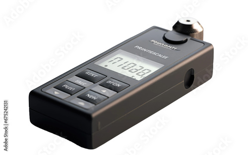 Measuring Noise with Dosimeters on Transparent Background photo