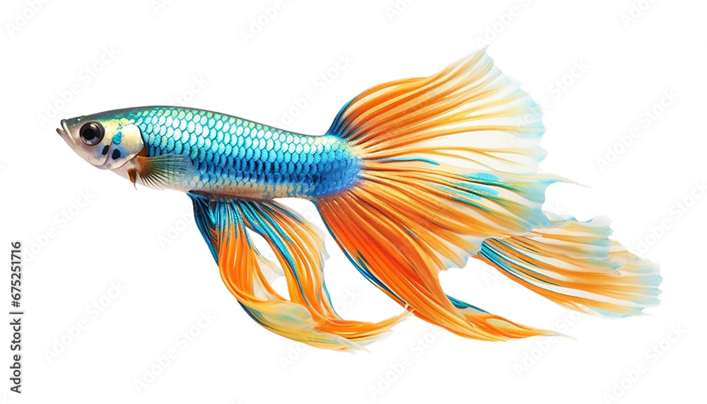 Fototapeta premium A 3d Guppy