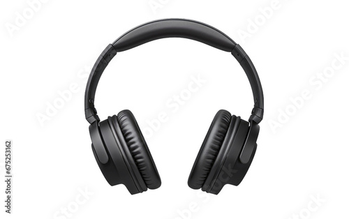 Premium Noise Canceling Headphones on Transparent Background