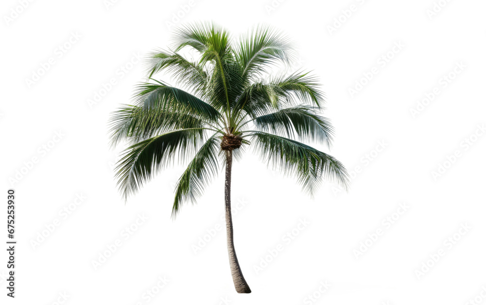 Palm Tree on Transparent Background
