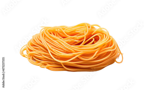 Tasty spaghetti Noodles on Transparent Background