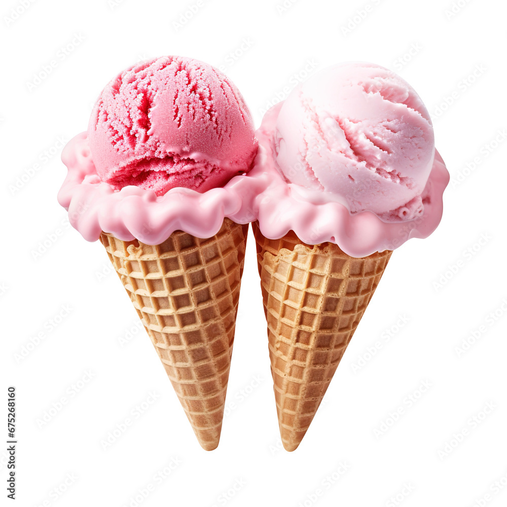 ice cream cone isolated on transparent background Remove png, Clipping Path ice cream cone isolated on transparent background Remove png, Clipping Path