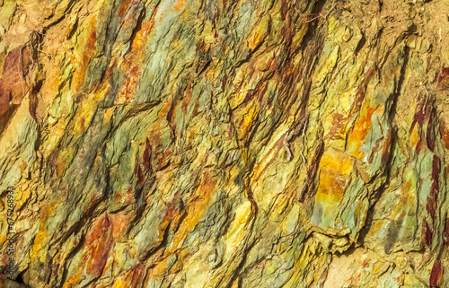 Texture roche schisteuse photo