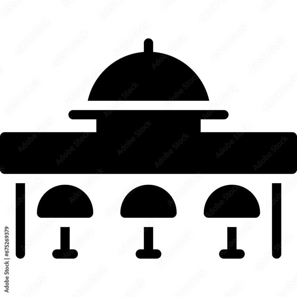 Fototapeta premium Diner Icon