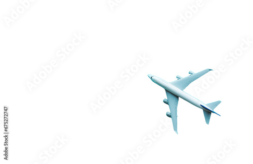 airplane isolated on white background © PatternWhiz