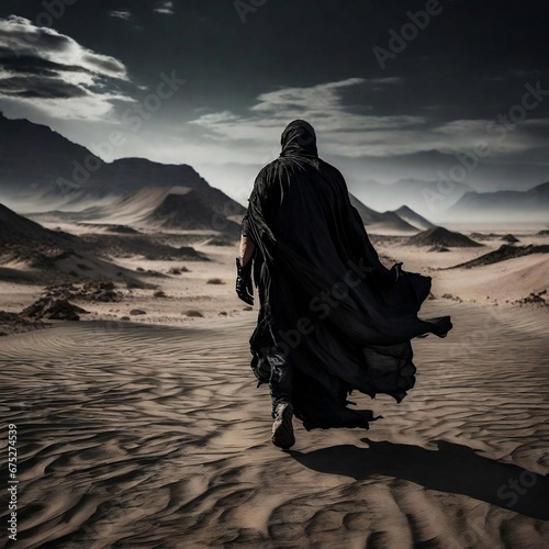 person in the desert © Misterking