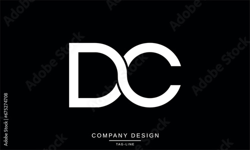 CD, DC, Abstract Letters Logo Monogram
