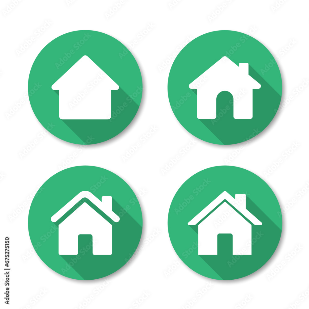 Home icon set. House Icon set. Homepage symbol for your website design, logo, app, UI. Home icon set. House Icon set. Homepage symbol for your website design, logo, app, UI.