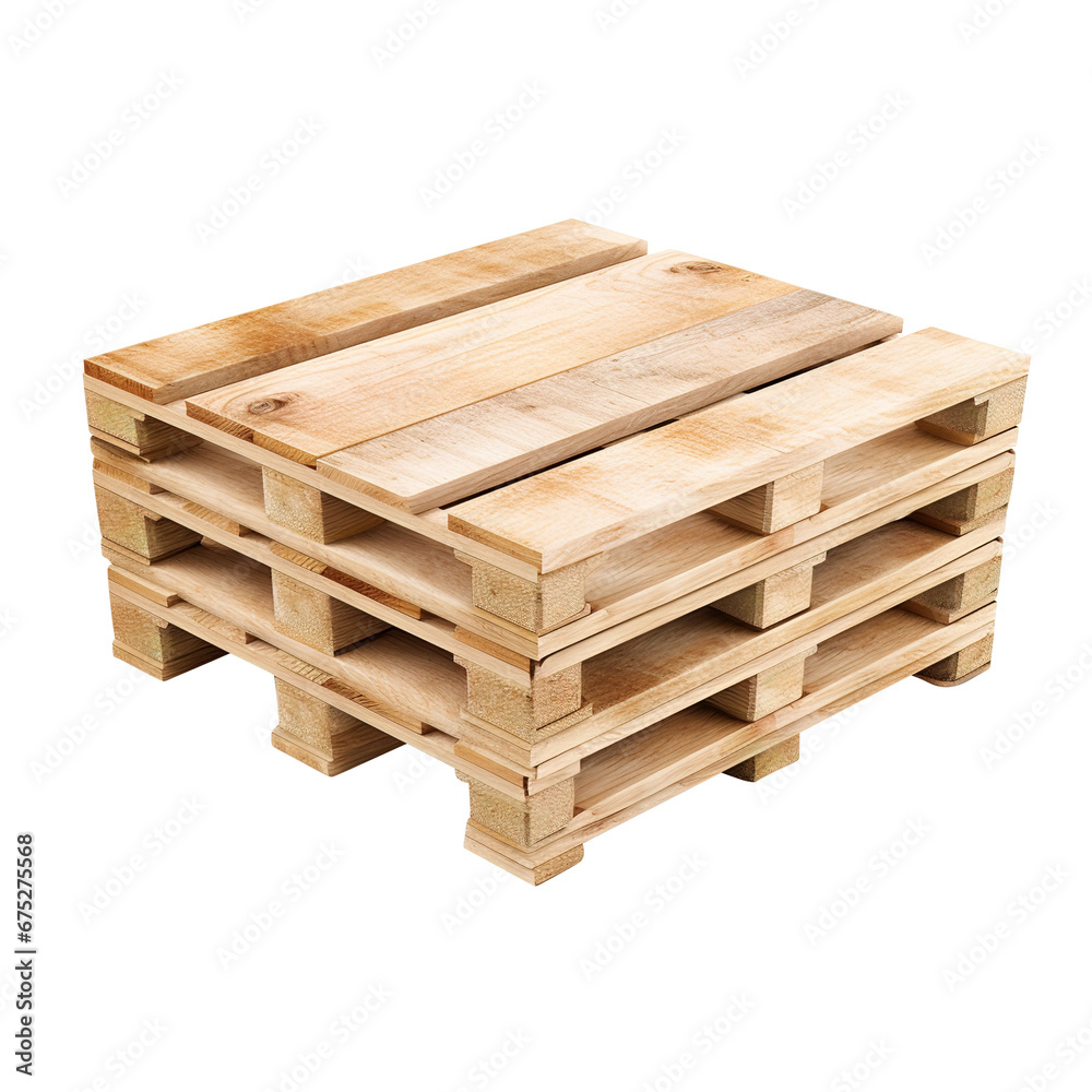 stack of wooden pallets isolated on transparent background Remove png, Clipping Path stack of wooden pallets isolated on transparent background Remove png, Clipping Path